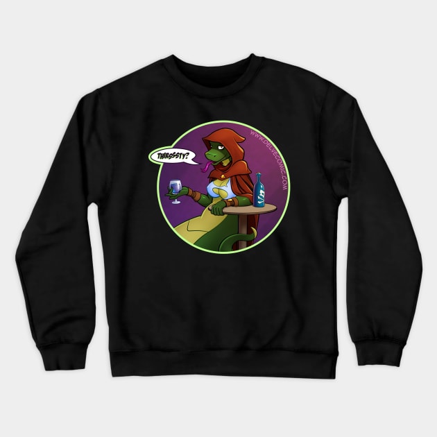 Drinks With Nefice Crewneck Sweatshirt by Necrovert